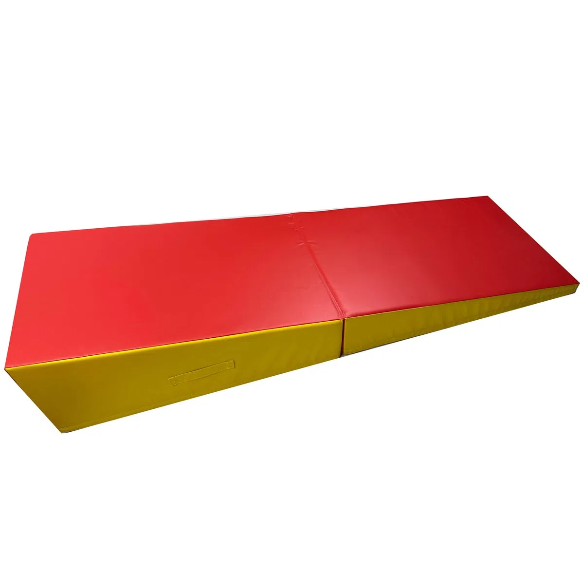 Materassino Ginnastica Inclinato,Tappetino da Ginnastica Inclinato Pieghevole per Yoga, Palestra, Esercizi di Aerobica, Ginnastica Domestica, Palestra 187x 57x40 cm