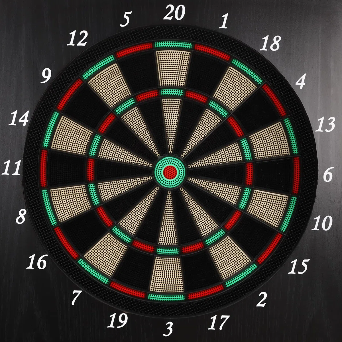 Set di bersaglio elettronico per freccette, professionale, con 4 display a LED e 12 freccette, 27 categorie di gioco da 1 a 16 giocatori
