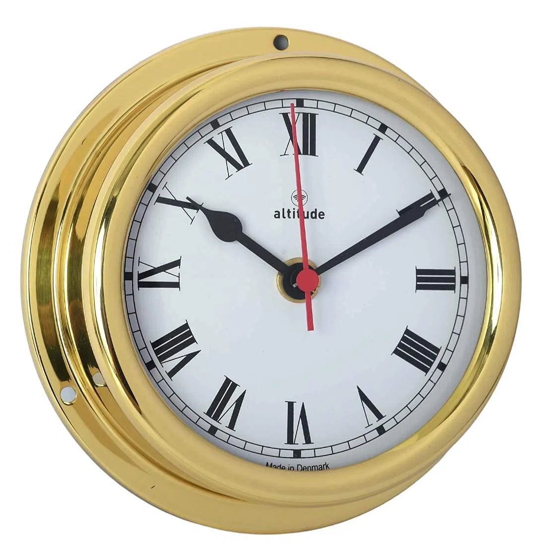 Delite 866c Altitude Orologio da barca ottone, larghezza 150 mm x altezza 42 mm
