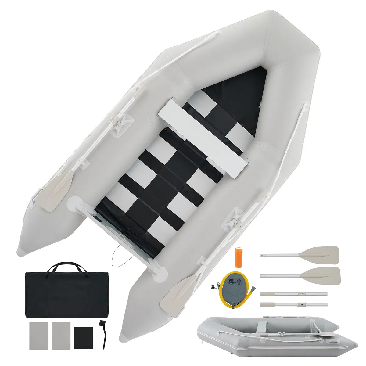 DARTMOOR 2.3m/3m Tender Gommone Gonfiabile per Adulti Tender Gommone per 2/4 Persone Fondo in Lega Alluminio per Pesca Nautica Gioco Compatibile con Motore Fuoribordo (capacità 300 kg /450 kg)