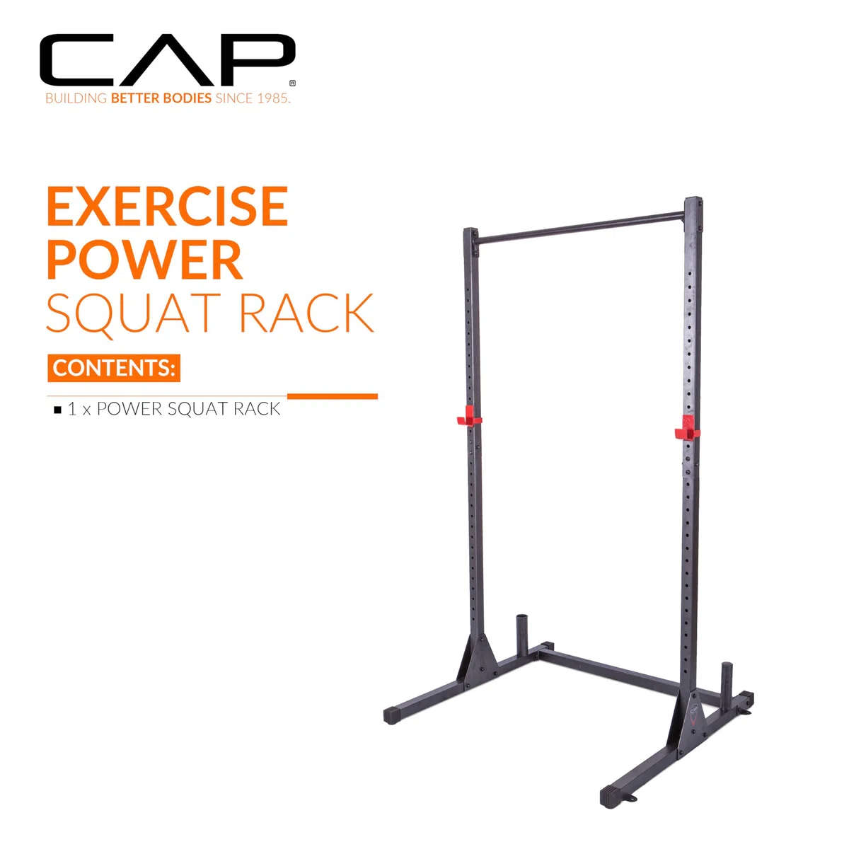 Cap Barbell Power Rack Exercise Stand