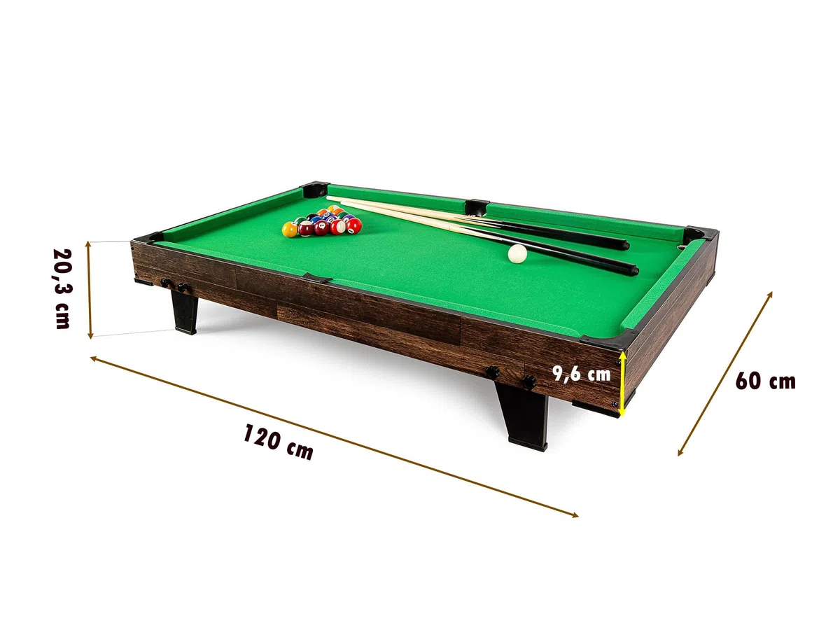 Tavolo Multigioco per Ragazzi e Adulti – Calcio Balilla, Biliardo, Air Hockey, Ping Pong e Altri Giochi, Tavolo in MDF Solido, Multifunzionale per Casa e Divertimento, 4in1, 15 in 1