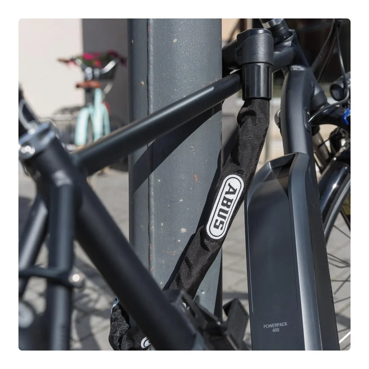 ABUS Lucchetto a Catena CityChain 1010 - Lucchetto per Bicicletta in Acciaio temprato - Livello di Sicurezza 12