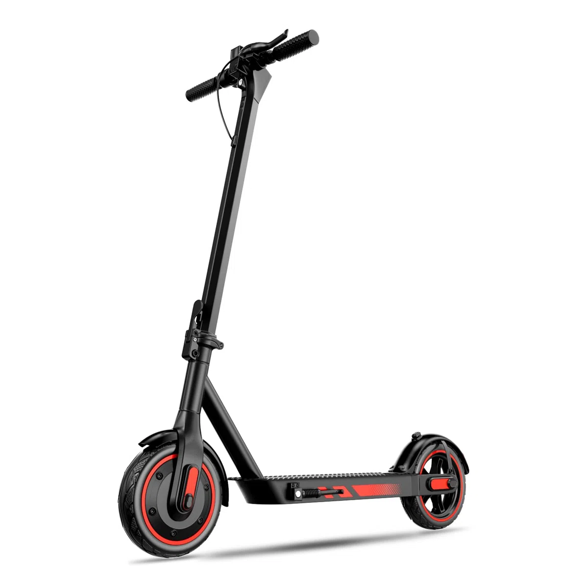Monopattino Elettrico con Freccia Direzionale, 500W Motore, Autonomia 35 km, Pneumatici 10" Antiforatura, Doppia frenata, Scooter Elettrico Pieghevole