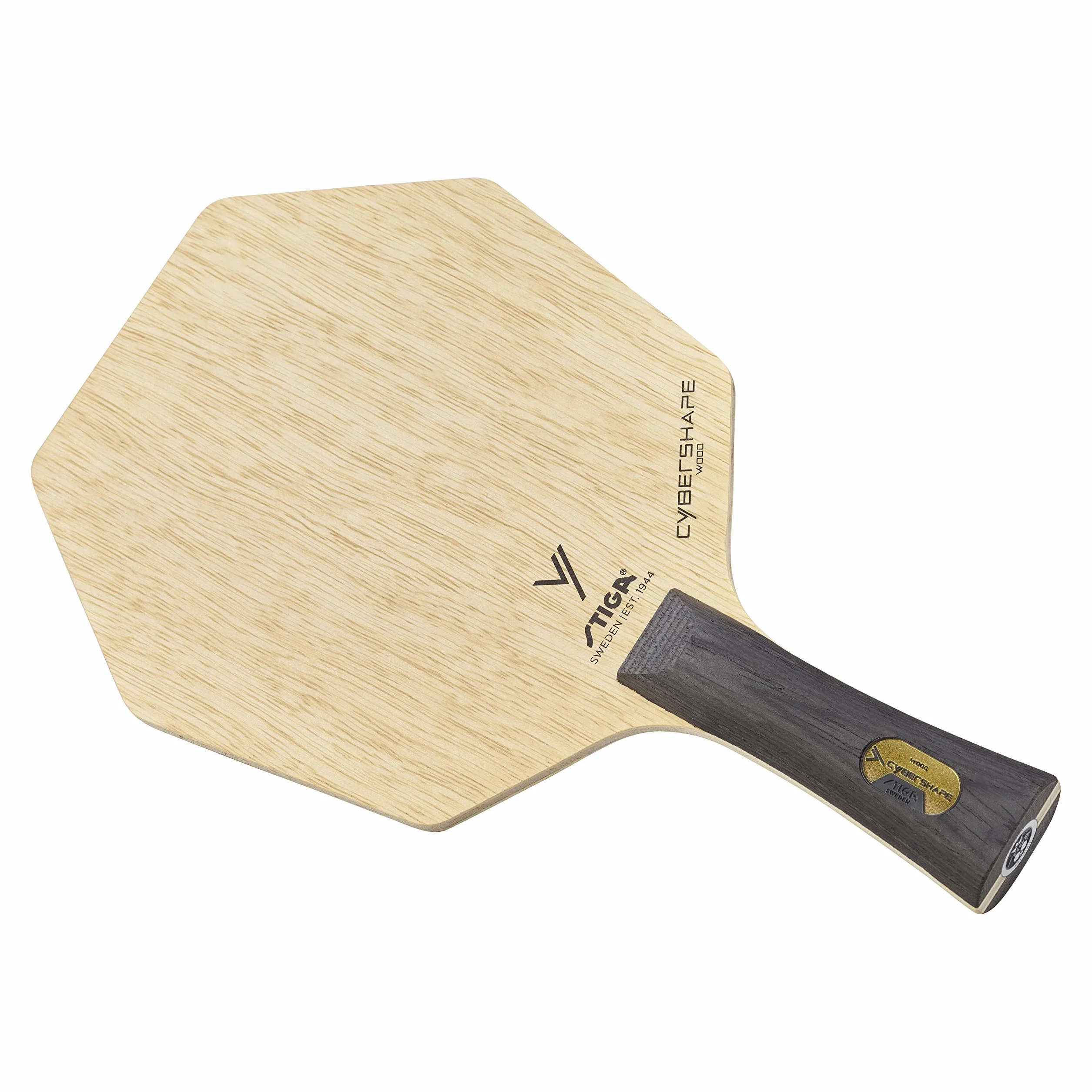 Stiga Cybershape Wood - Ping-pong in legno con esclusiva forma Cybershape - Master