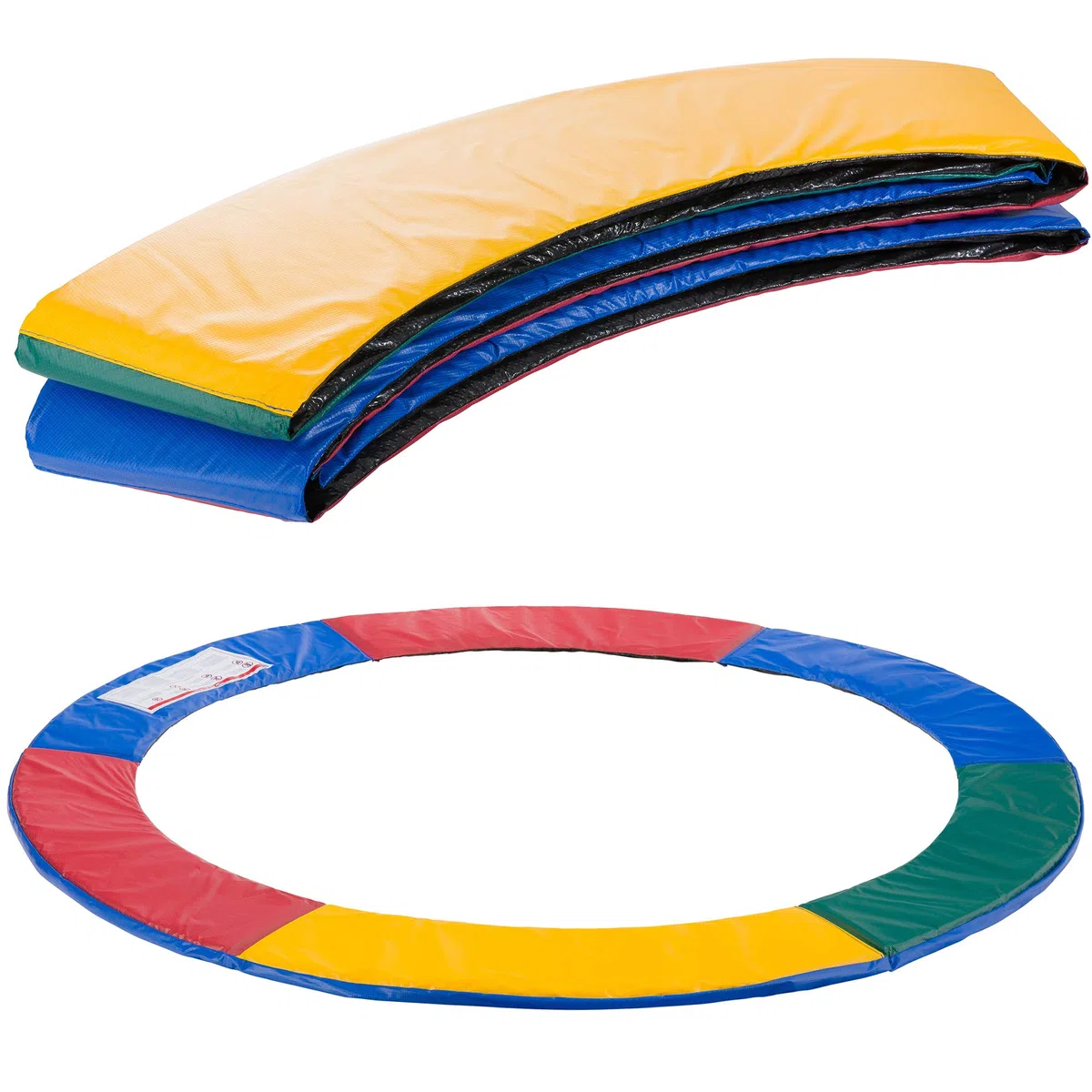 Arebos Copertura per il bordo del trampolino, 183, 244, 305, 366, 396, 427, 457 o 487 cm, multicolore