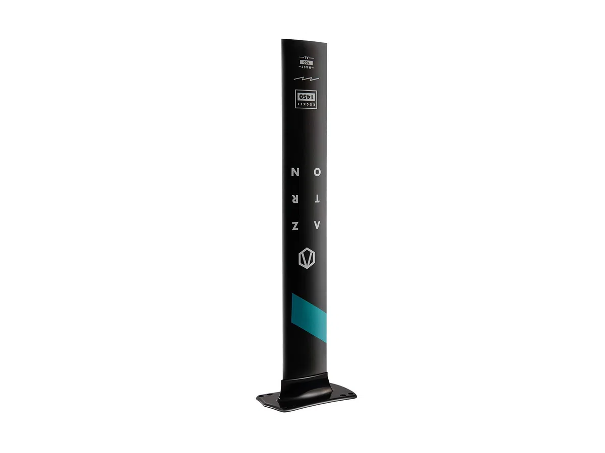 Aztron, Idrofoil Rocket 1450 cm2 in Alluminio e Fibra di Carbonio Unisex Adulto, Nero