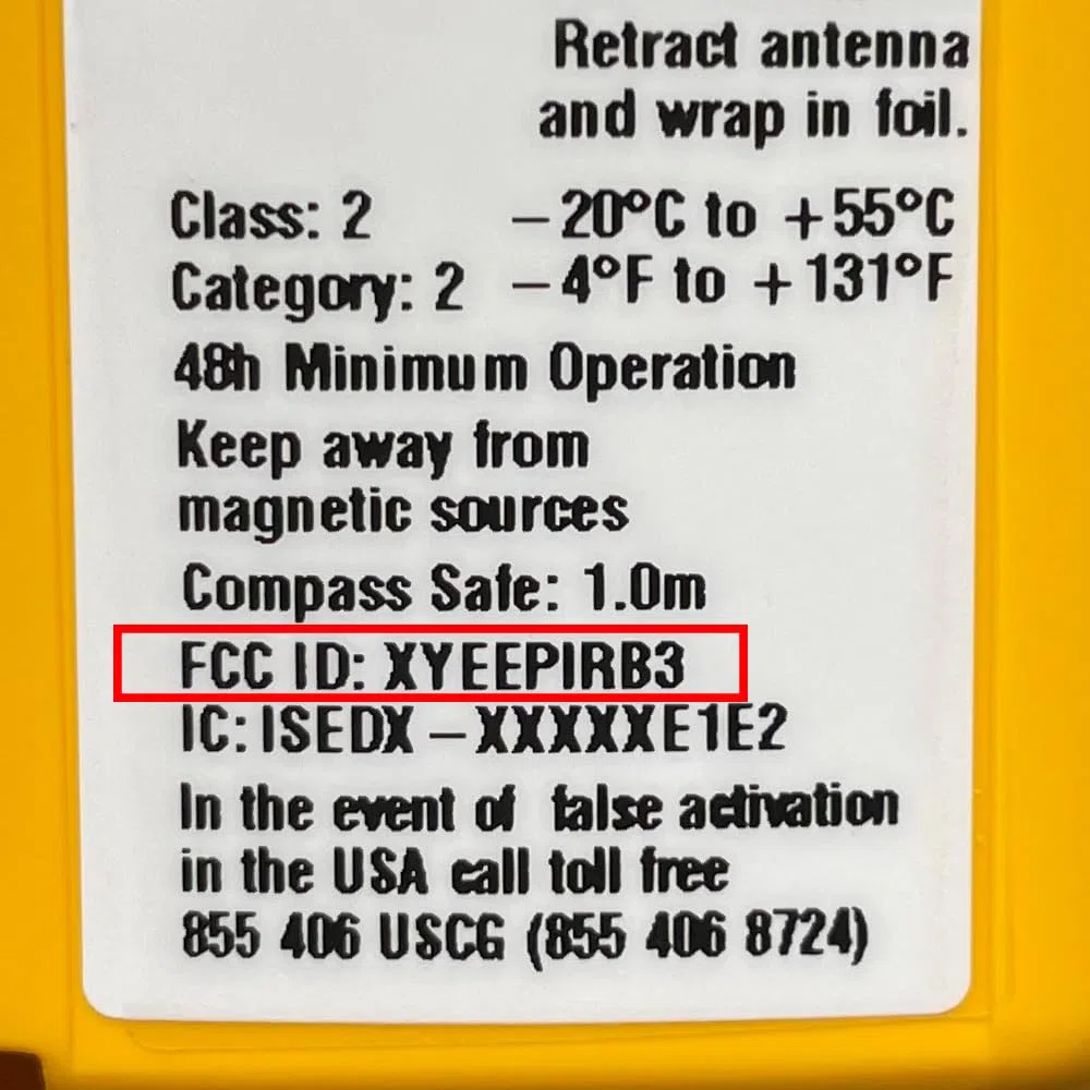 Ocean Signal rescueME EPIRB3 con staffa manuale Categoria 2 – AIS, app mobile, Return Link Service (702S-03932).