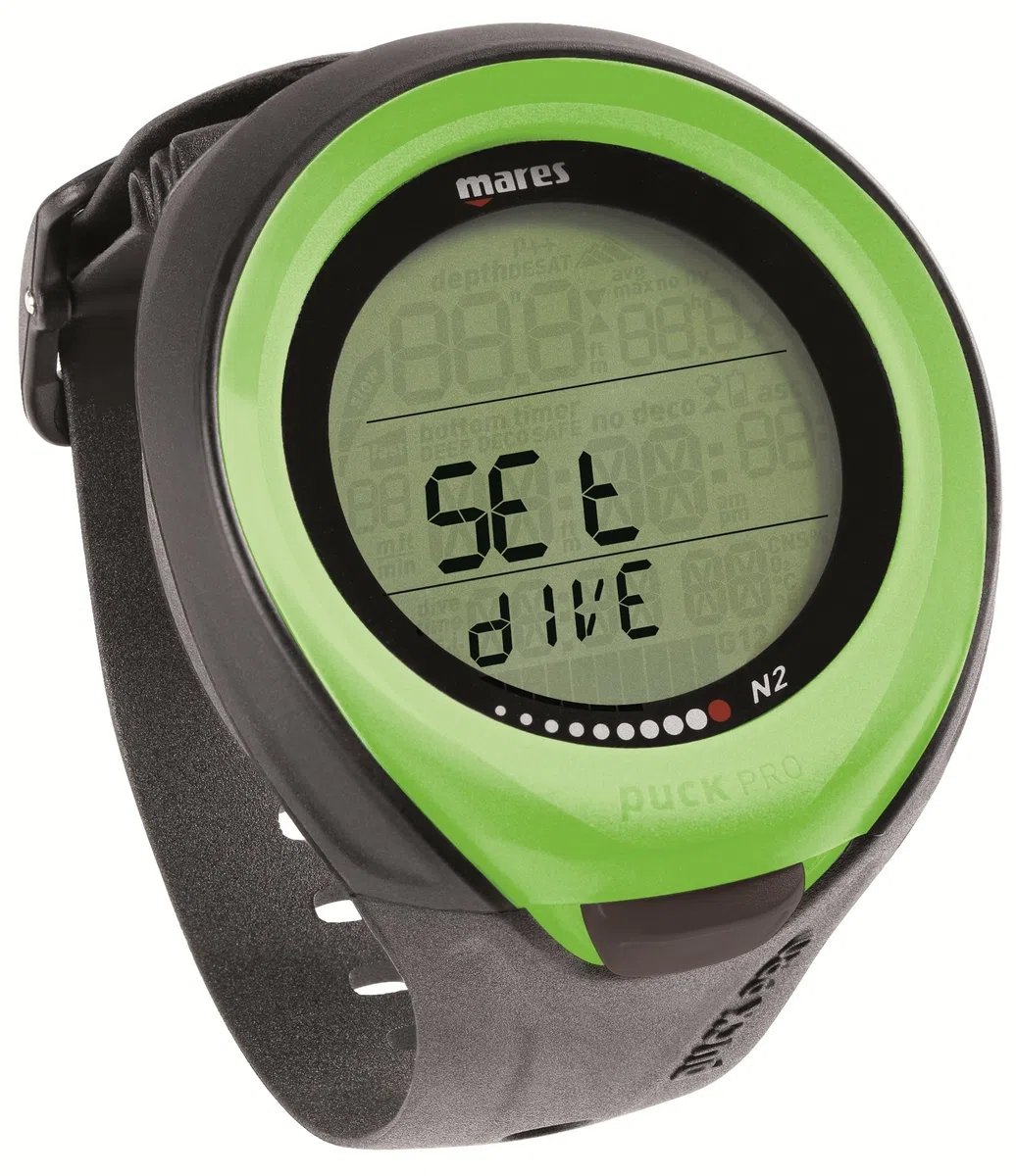 Mares Colour, Puck PRO-Computer per Immersioni, Colore: Blu/BL Unisex Adulto