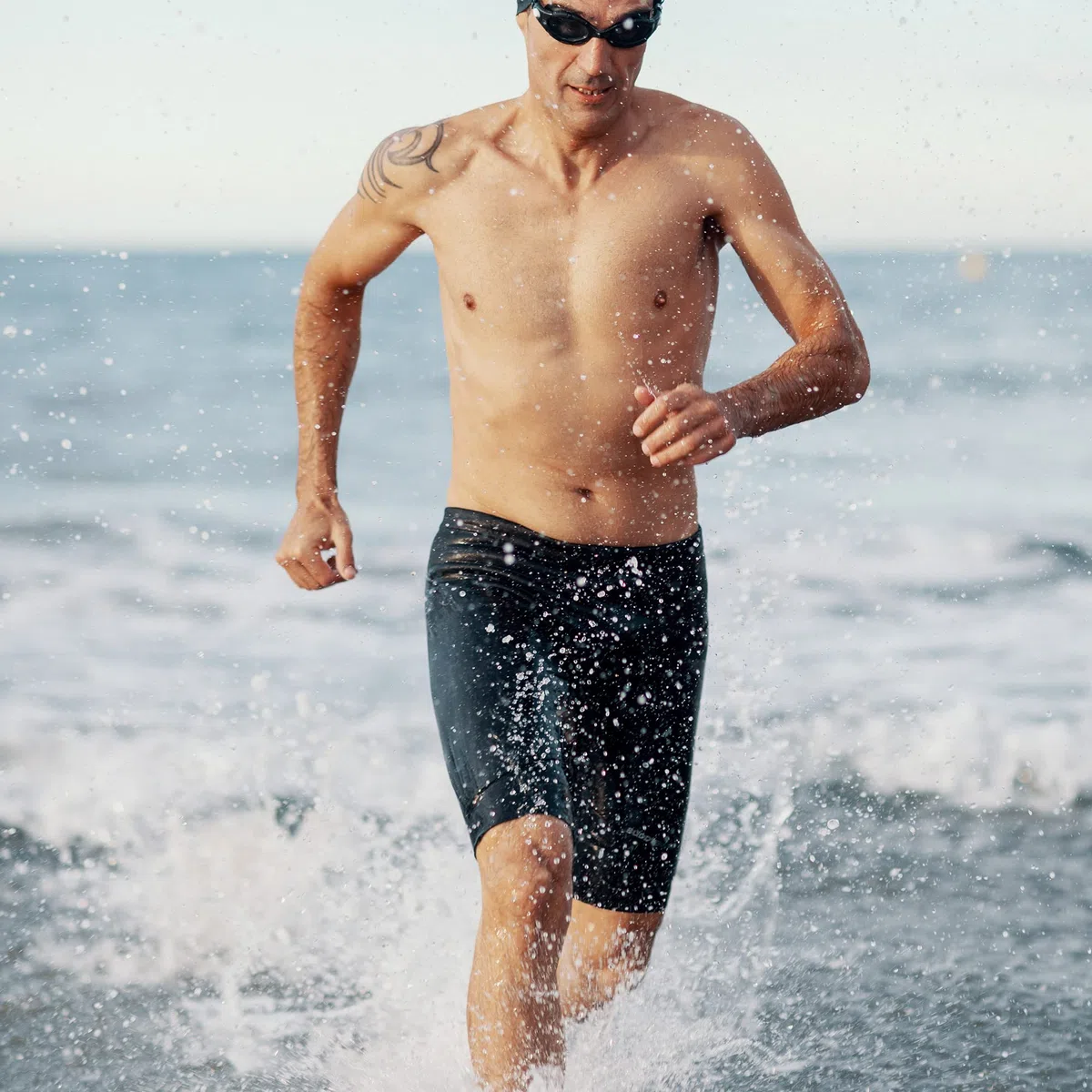 Pantaloncini Uomo e Donna Galleggiante in Neoprene per Il Nuoto in acque libere 5/3 mm. Shorts Uomo di Isolamento dal Freddo per Immersioni, Scuba Diving, Surf e lavori in Acqua.