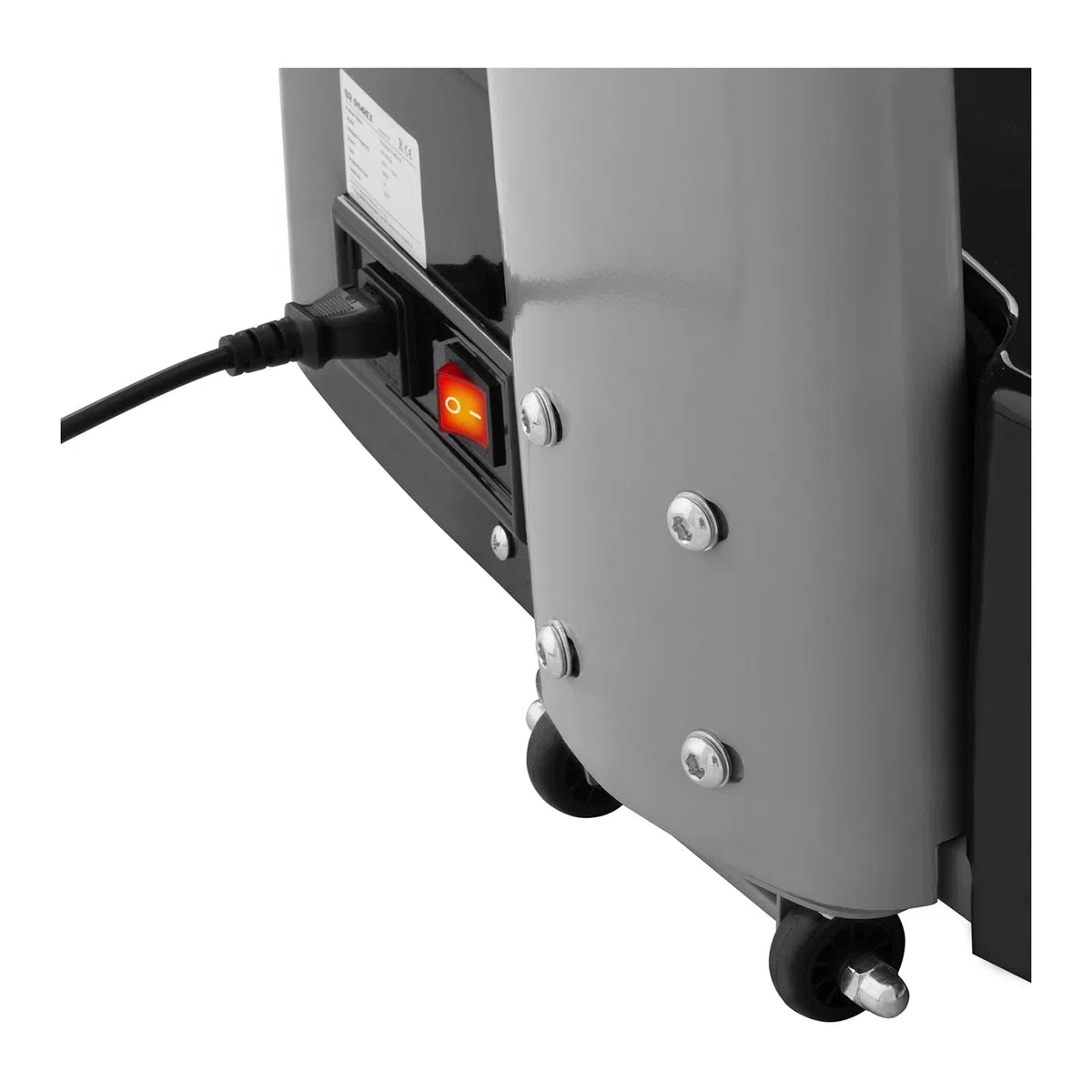 Gymrex Pedana Vibrante Basculante Professionale Oscillante Fitness GR-MG39 (120 kg, Twister, 53 x 37 cm)