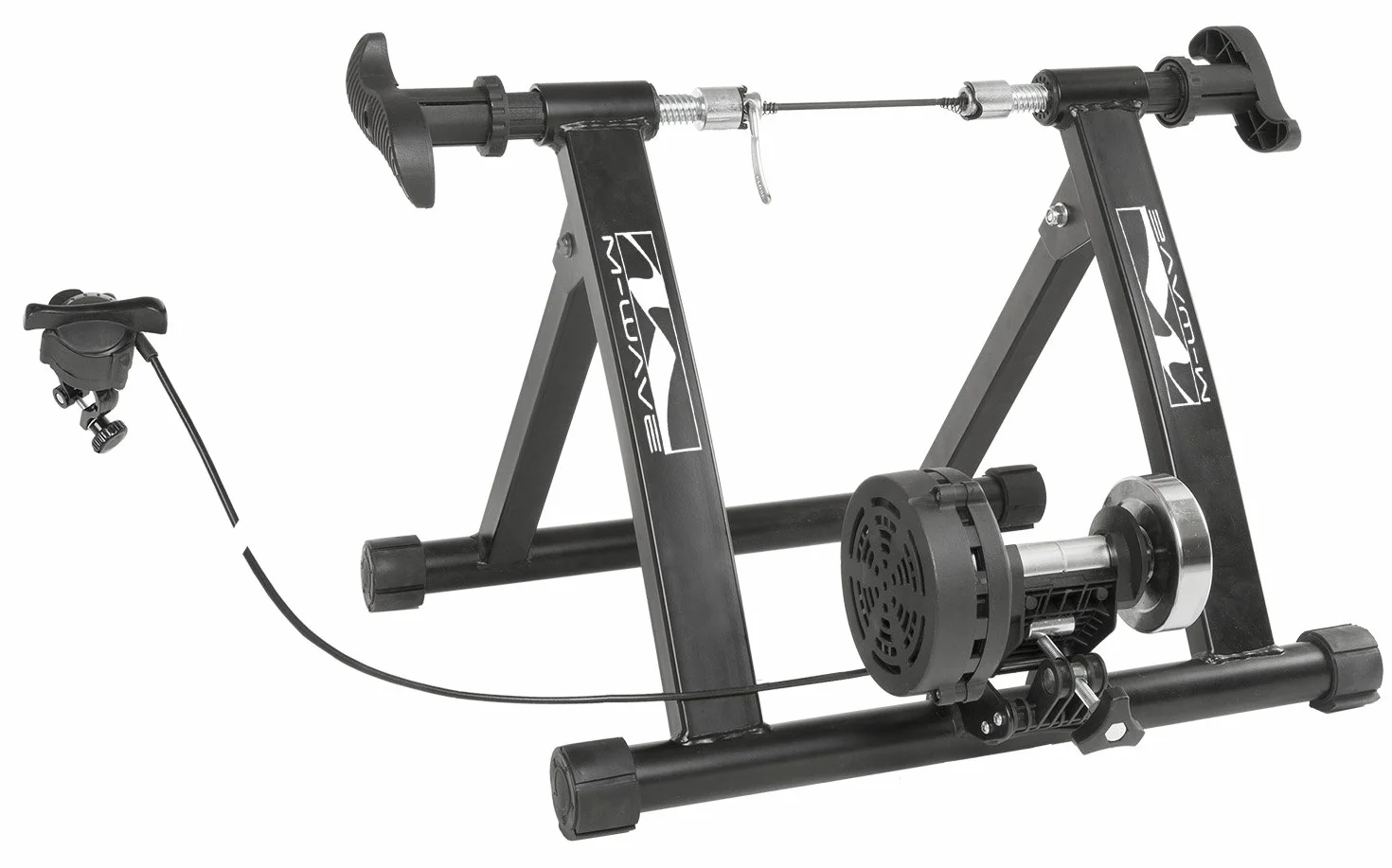 Exercise Trainer M-Wave, for 26-29, Steel Frame, with Remote Control, Foldable, W/Magnetic Resistance
