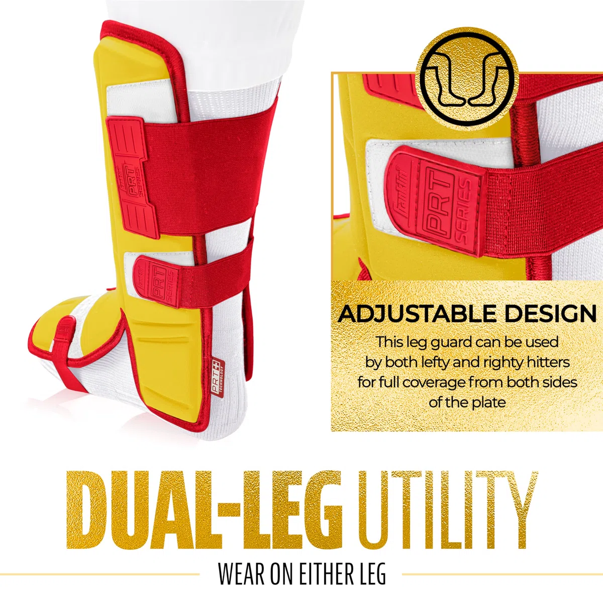 Franklin Sports, PRT Series Leg Guard Unisex Adulto