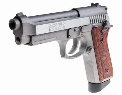 Swiss Arms -SA 92 Full Metal- E=1,6 J - 4,5 MM CO2 Blowback