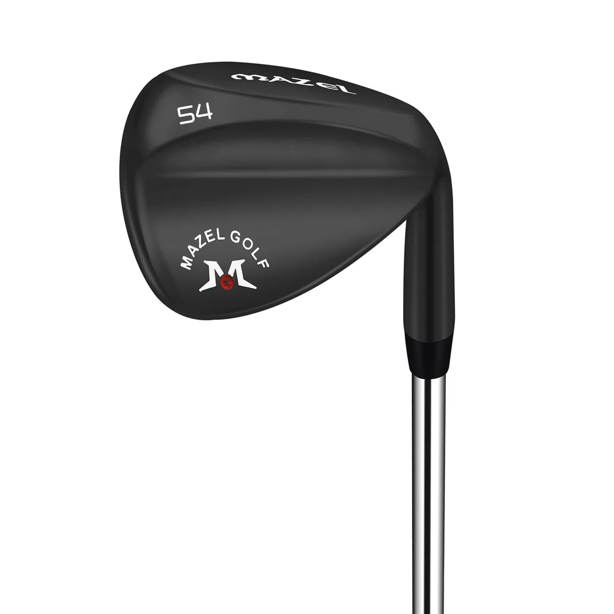 MAZEL Golf Wedge Club 48,50,52,54,56,58,60 gradi, QPQ nero, argento, zeppe di sabbia da uomo