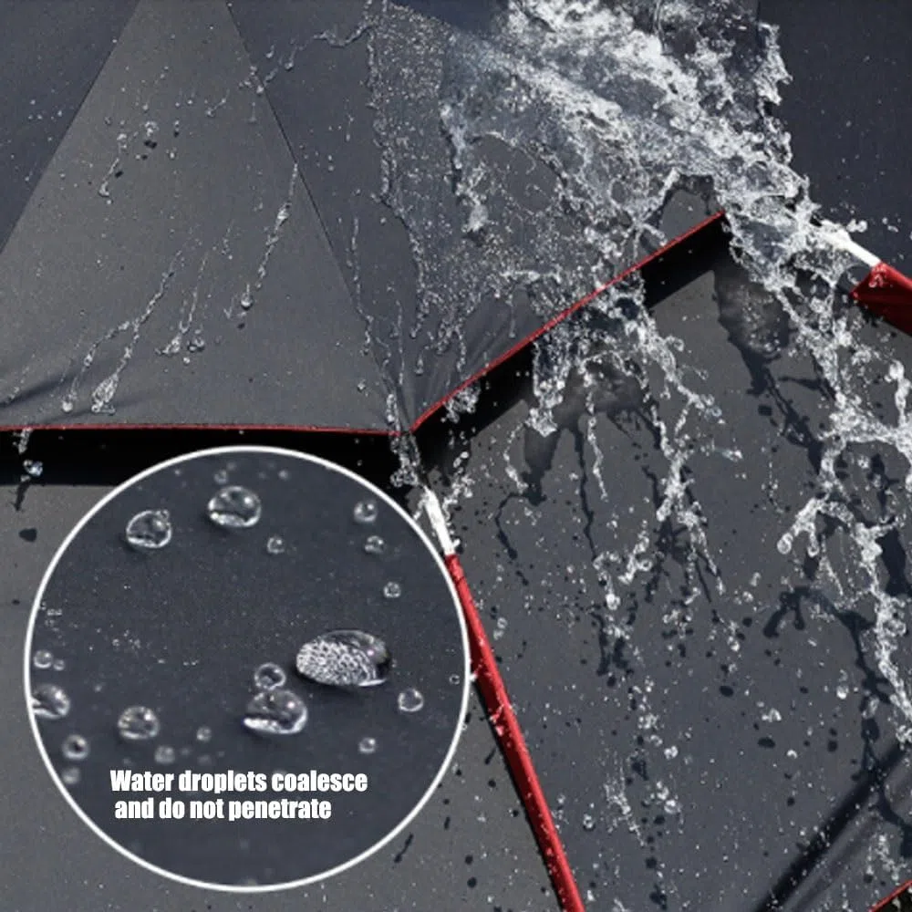 Ombrellone da Pesca Inclinabile Regolabile da 1,8 A 2,6 Metri, Ombrellone da Spiaggia A Doppio Strato per Pescatori, Ampia Protezione Solare, Impermeabile E Antivento per Cyan 240cm/8ft