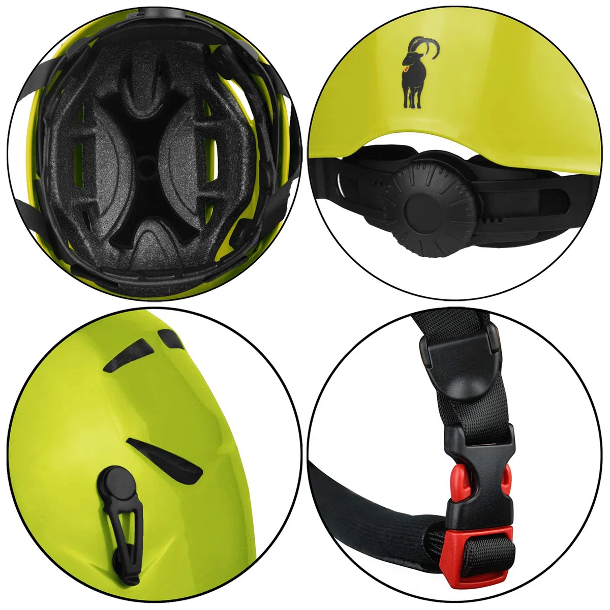 ALPIDEX Casco Universale per Arrampicata + ALPIDEX Imbracatura + Stubai Set da Via Ferrata Basic 3.0
