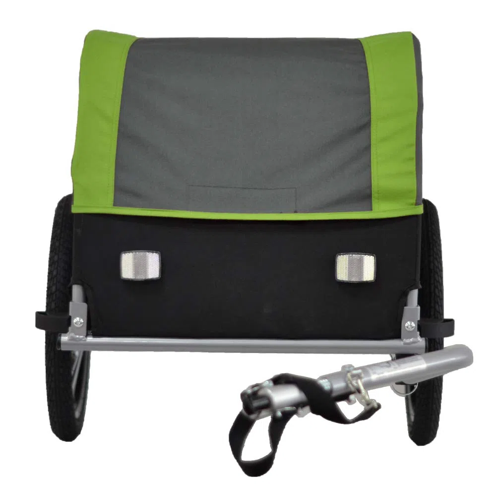 PAPILIOSHOP ITER Rimorchio carrello carrellino bici per trasporto cose materiali