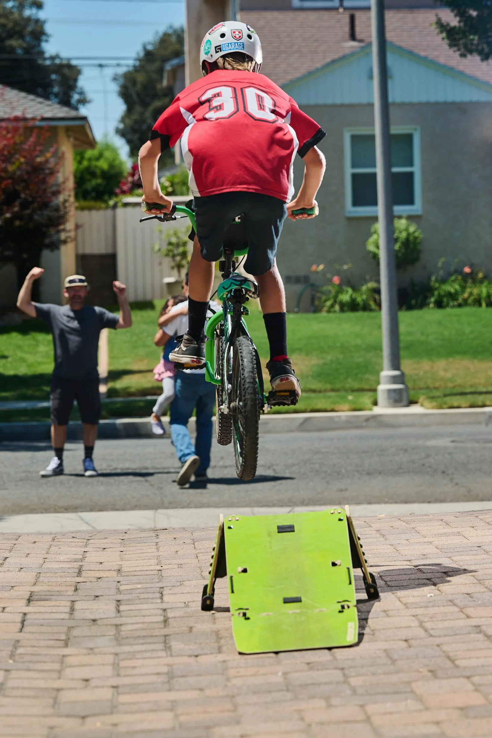MTB Hopper Intro - Rampa di salto portatile per scooter, skateboard, BMX