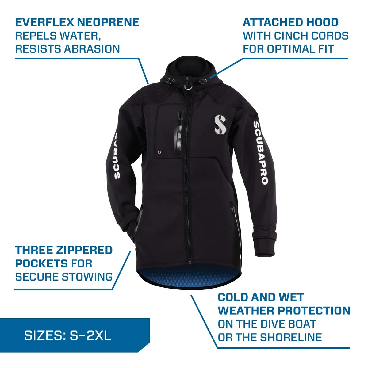 Scubapro Oversuit Boat Coat 2XL