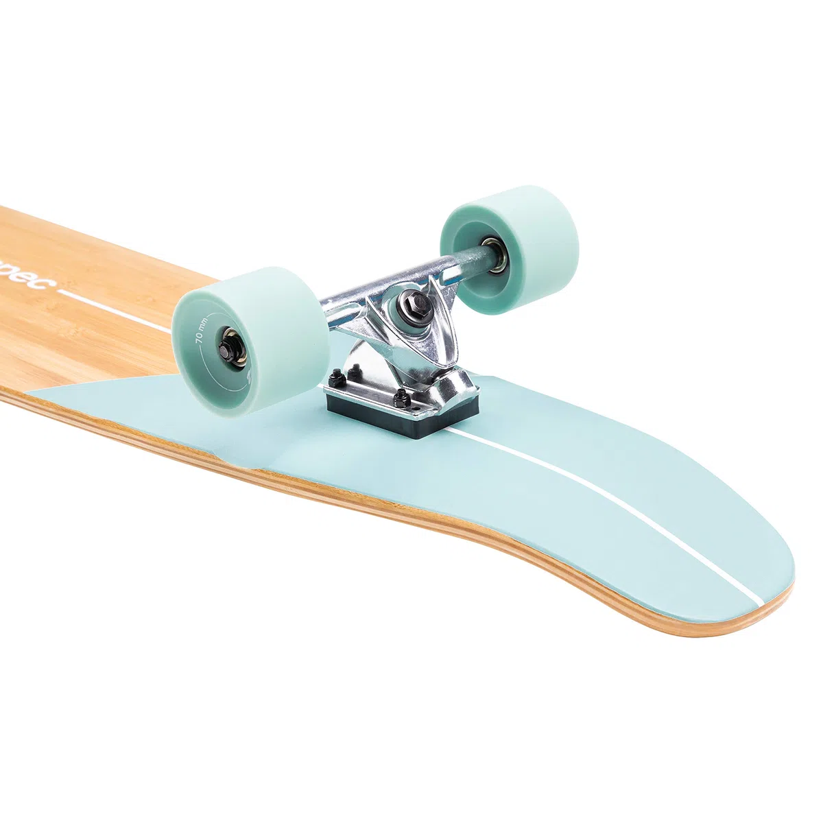 Retrospec Zed Longboard Pintail - Skateboard lungo in bambù