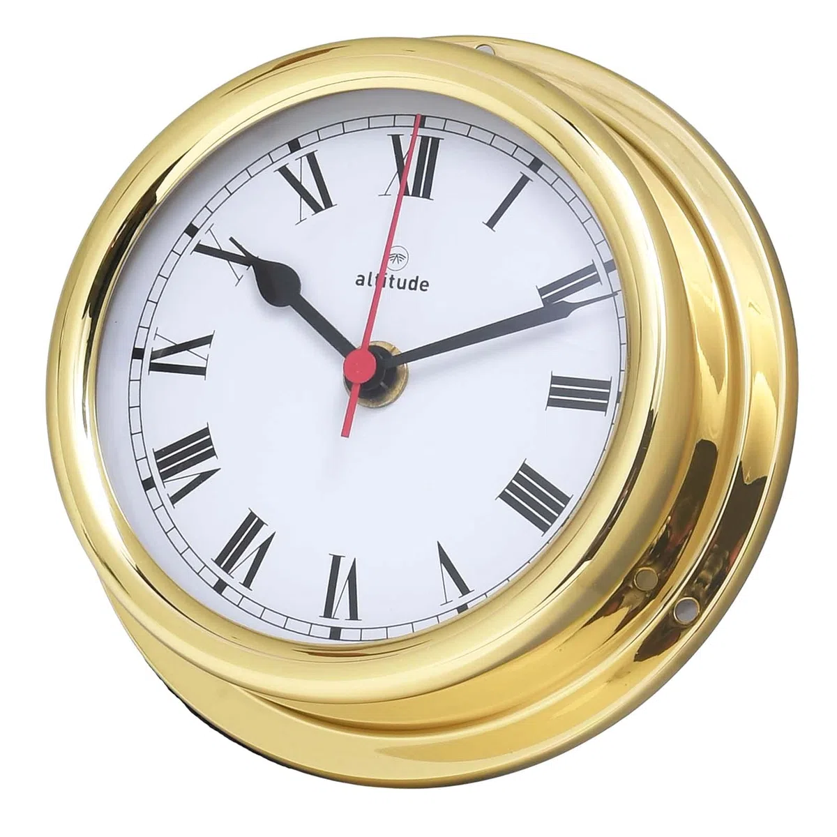 Delite 866c Altitude Orologio da barca ottone, larghezza 150 mm x altezza 42 mm