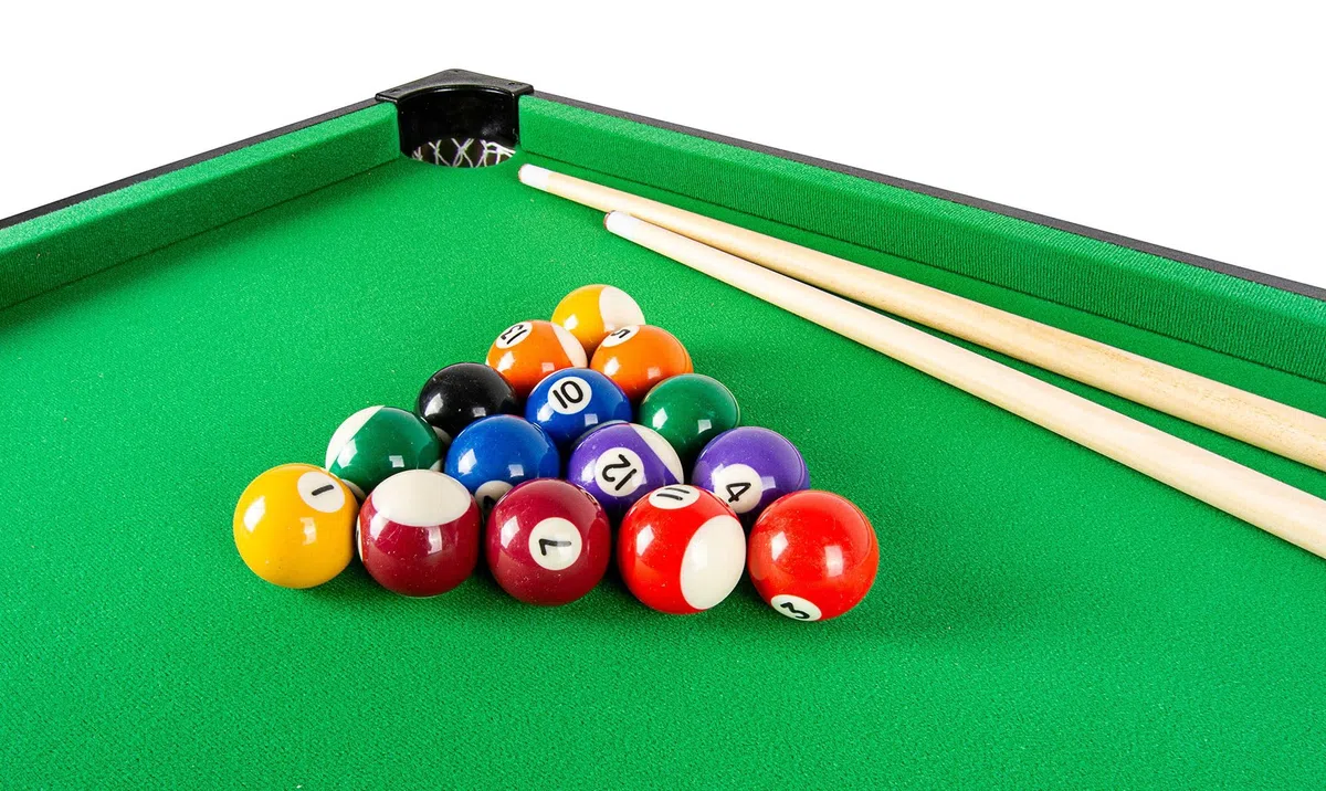 Tavolo Multigioco per Ragazzi e Adulti – Calcio Balilla, Biliardo, Air Hockey, Ping Pong e Altri Giochi, Tavolo in MDF Solido, Multifunzionale per Casa e Divertimento, 4in1, 15 in 1