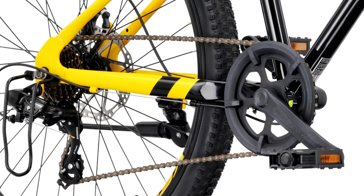 sun baby VERDANT CALIX Bicicletta da 26 pollici, mountain bike per adulti, bici da ciclismo 26" - ammortizzatore, freni a disco, cambio a 7/21 velocità