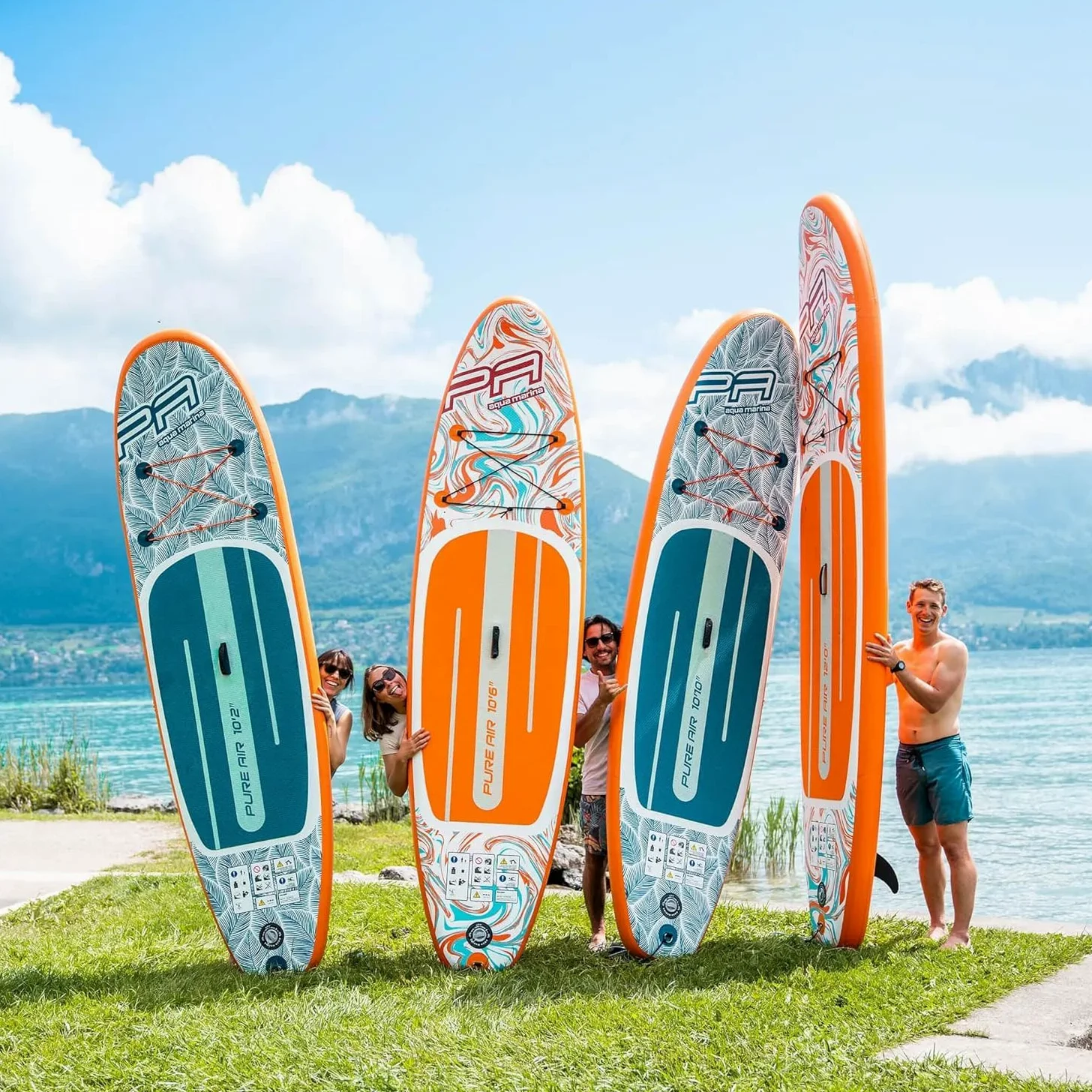 Aqua Marina Pure Air Coast 10'10 SUP Board gonfiabile Stand Up Paddle Set 330 x 82 x 15 cm
