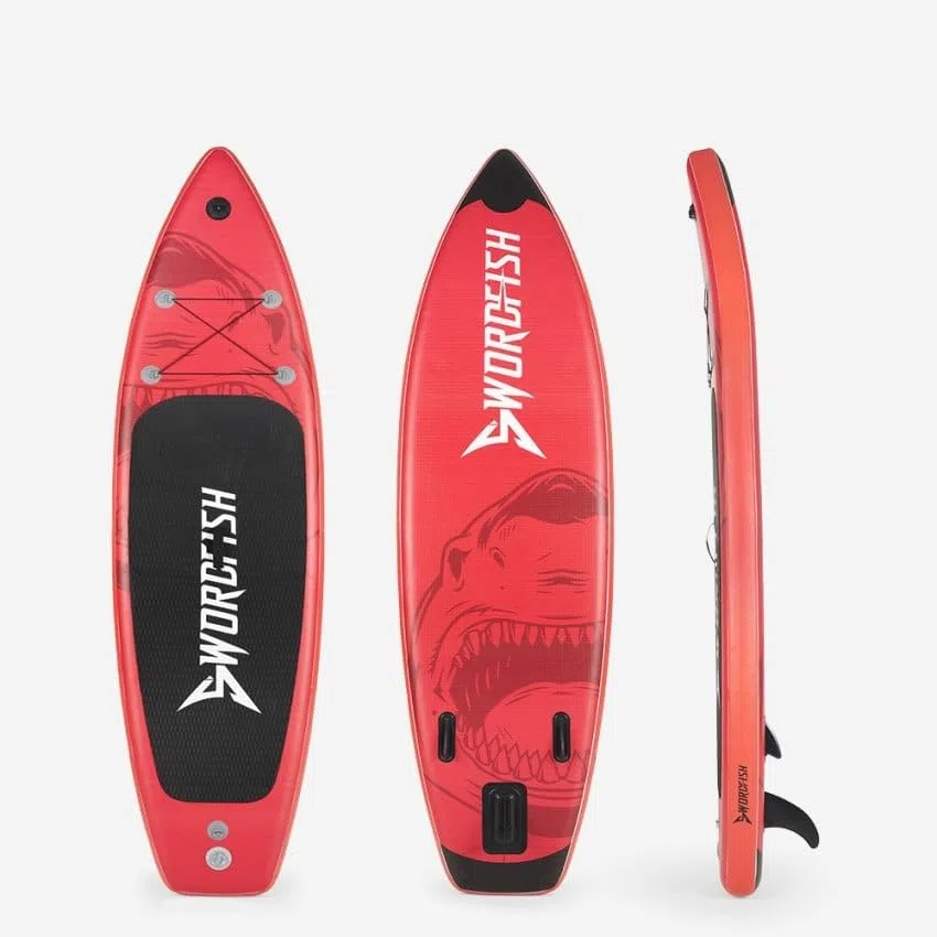 Produce Shop Tavola Gonfiabile SUP Stand Up Paddle per Bambini 8'6 260cm Red Shark Junior