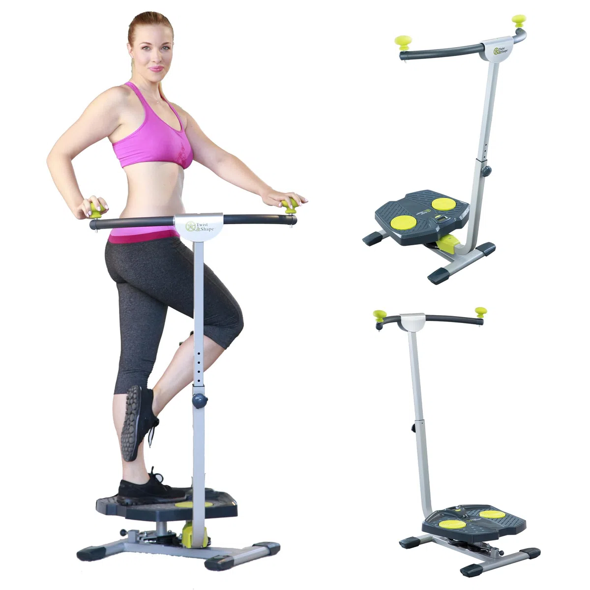 TWIST & SHAPE Macchina per Esercizi a casa Unisex per Il Centro, Addominali, Gambe
