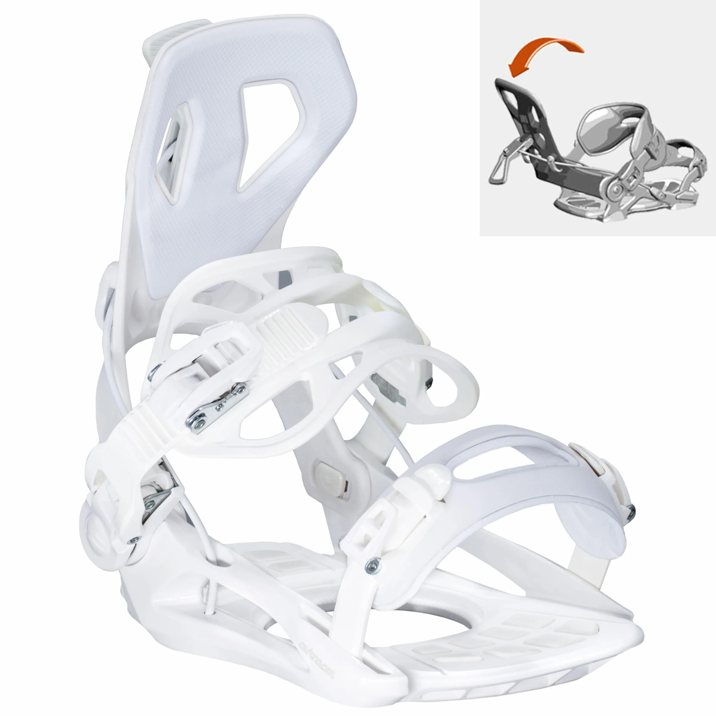 Airtracks Snowboard Set Tavola Polygonal Hybrid Rocker Donna + Attacchi Master W + Scarponi + Sacca Nuovi 138 144 148 154 cm