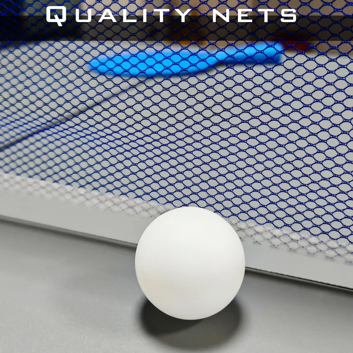 OYE Tavolo da ping pong pieghevole per interni, per il tempo libero, tavolo da ping pong dal design moderno, con rete da ping pong 121 x 61 cm