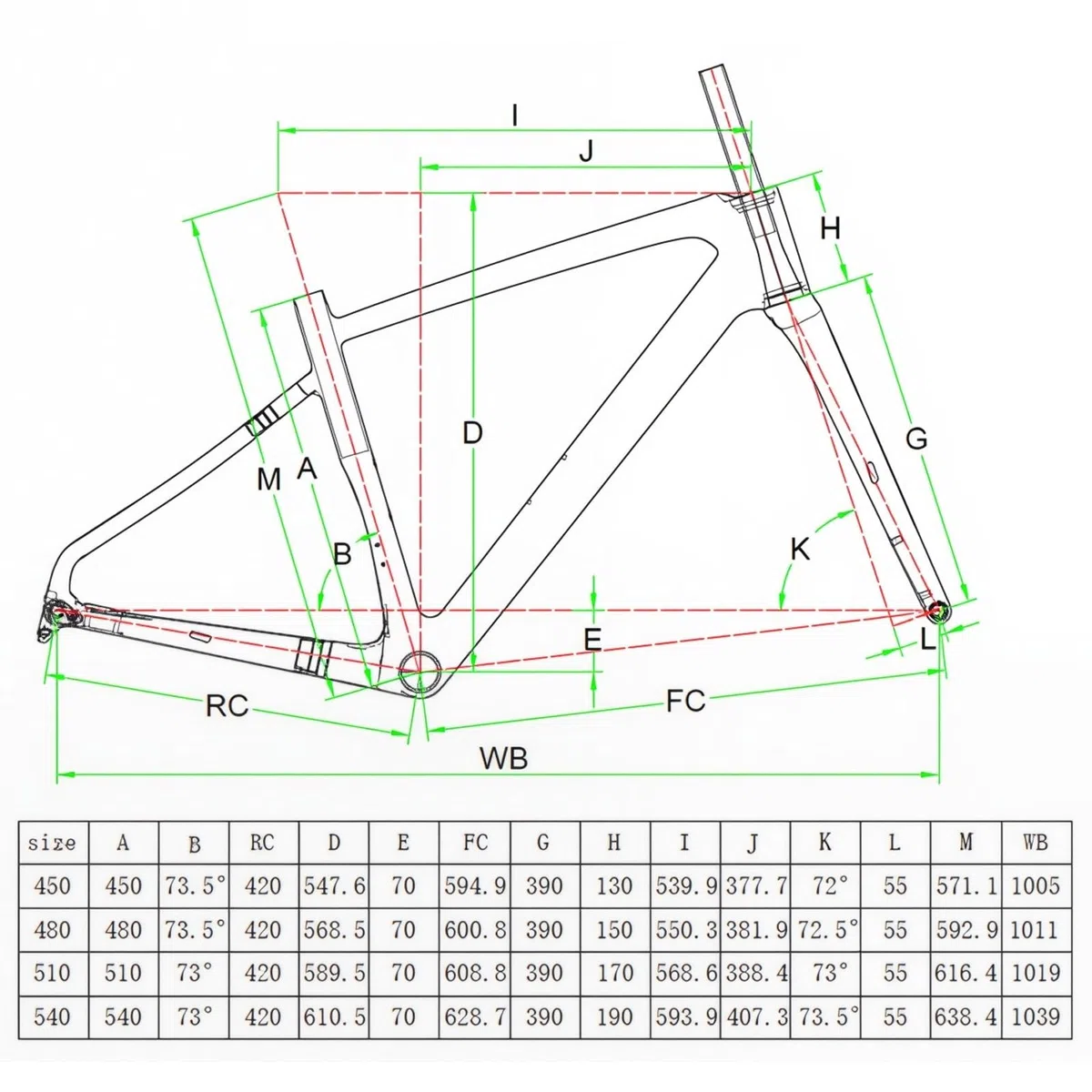 TUJISEK Telaio per Bici da Strada Gravel 700C 45/48/51/54Cm Telaio per Bicicletta in Fibra di Carbonio Telaio per ciclocross con Freno a Disco Percorso Interno Perno Passante 12x100/142mm(White,51cm)