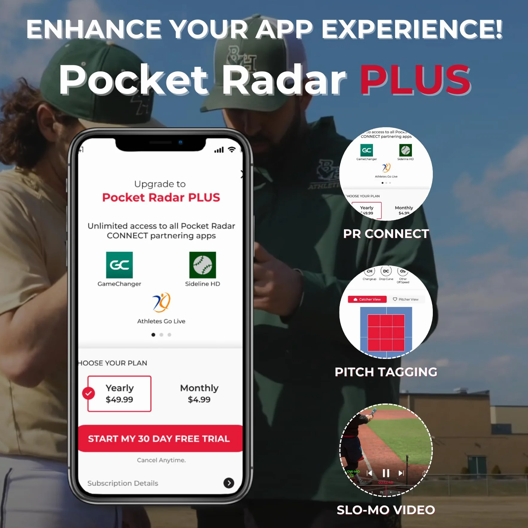 Pocket Radar Smart Coach/compatibile con Pocket Radar App