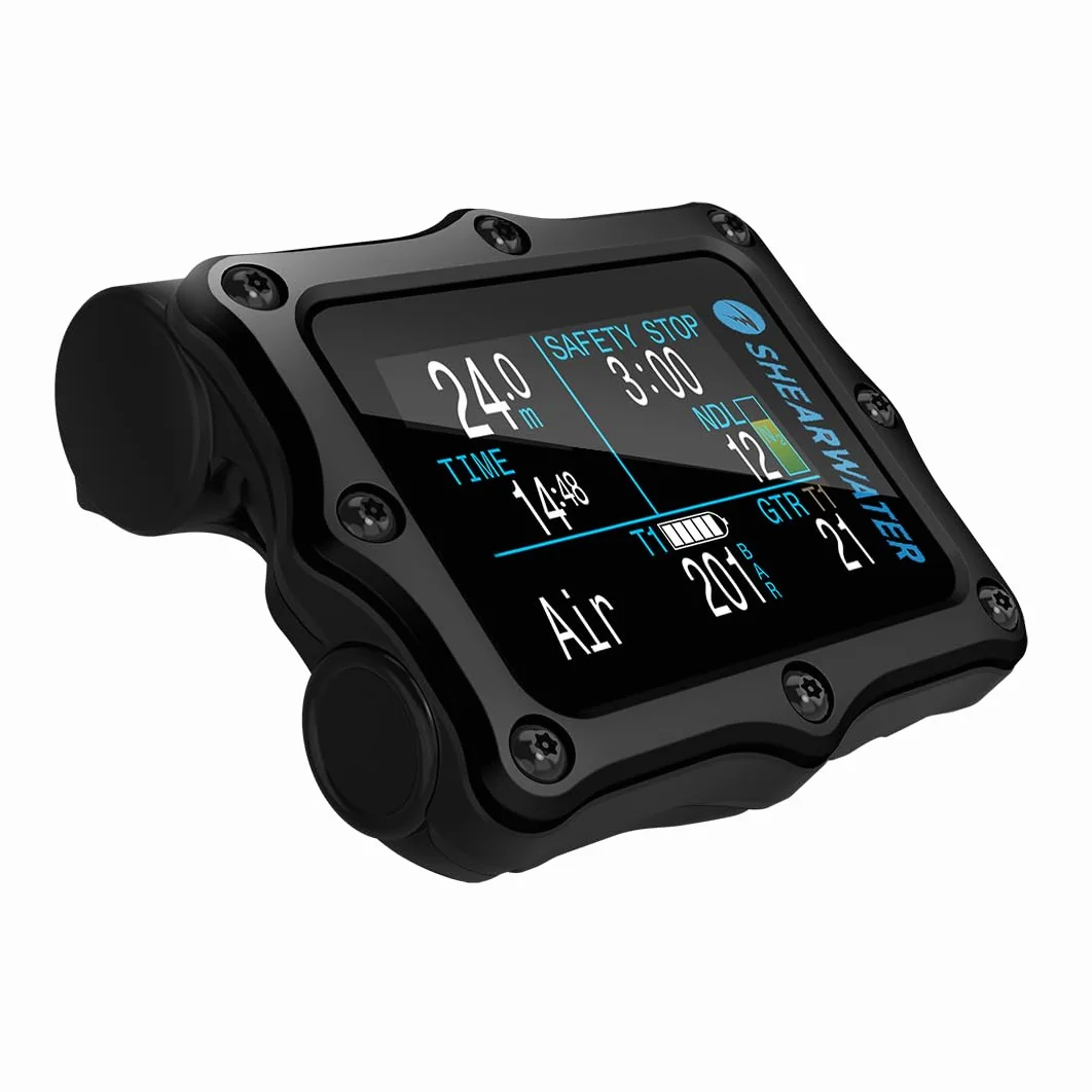 Shearwater Perdix 2 Ti Dive Computer Nero Titanio