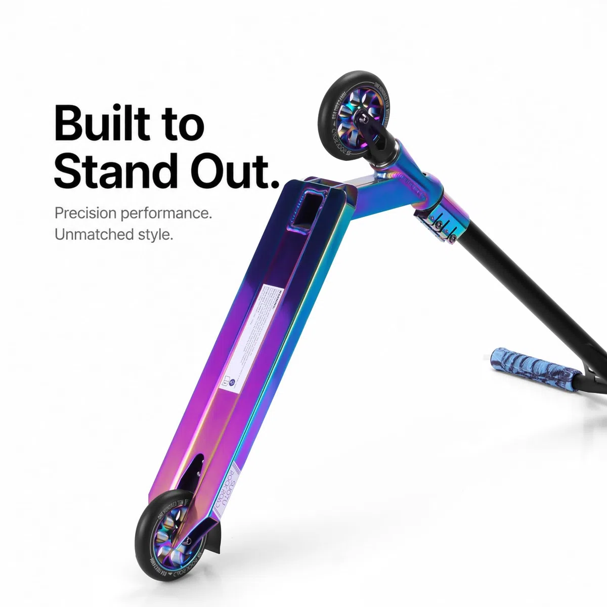 Monopattino Freestyle, Monopattino da Trick con Ruote in PU da 85A 110 mm, Stunt Scooter per Bambini Adolescente e Adulti, Capacità di Carico: 100 kg, Alluminio