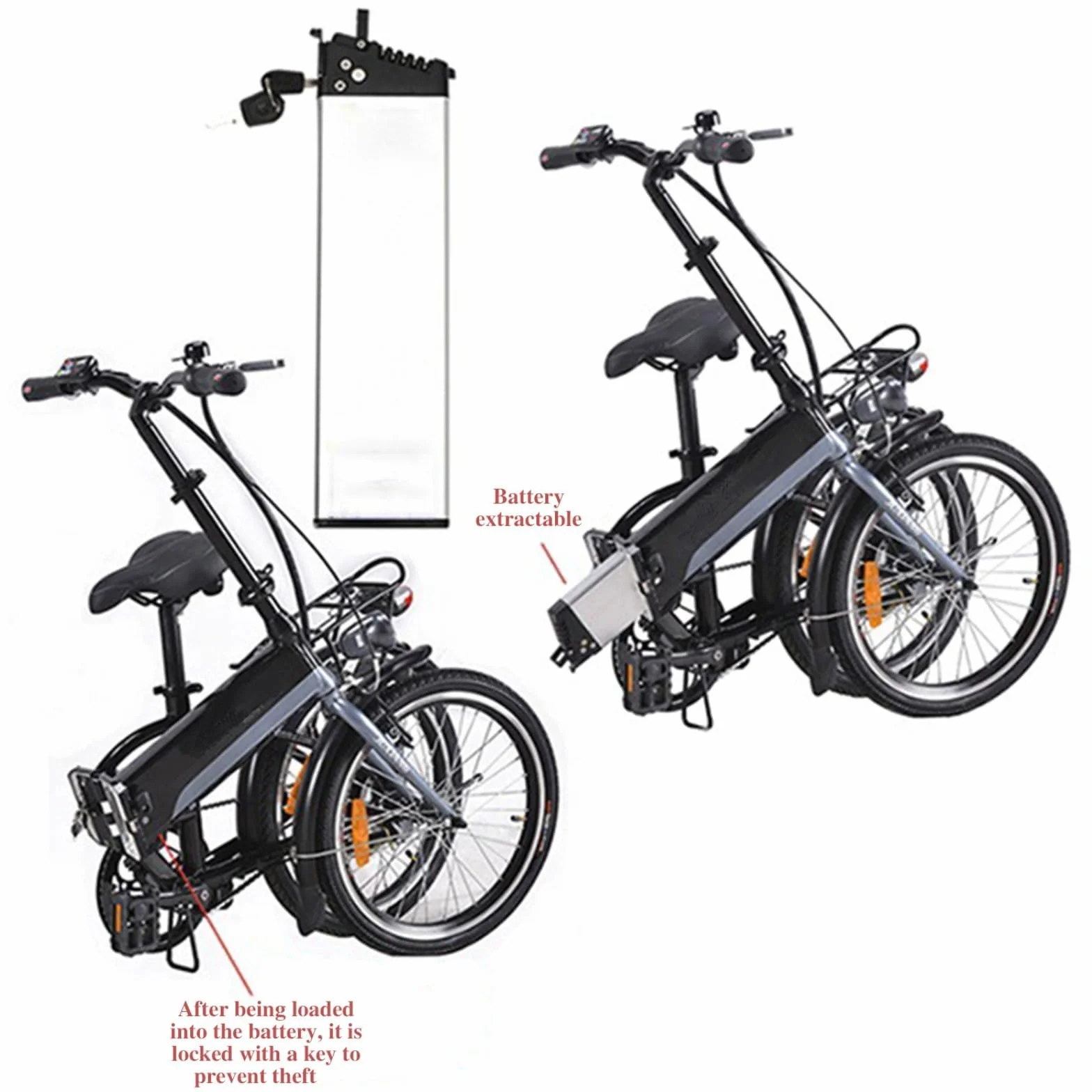 48V Batteria Bici Elettrica 14Ah per Shengmilo Batteria per bici elettrica pieghevole per Samebike LO26 20LVXD Batteria 350w 500w 750w 1000w Motore