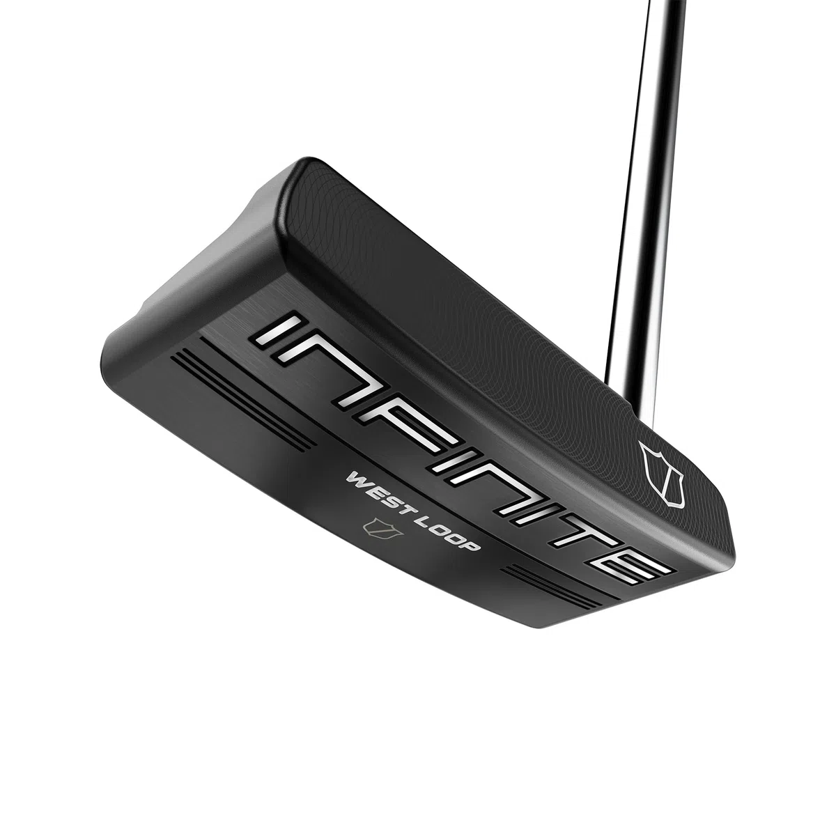 Wilson 2024 Infinite West Loop - Putter da golf da uomo, mano destra