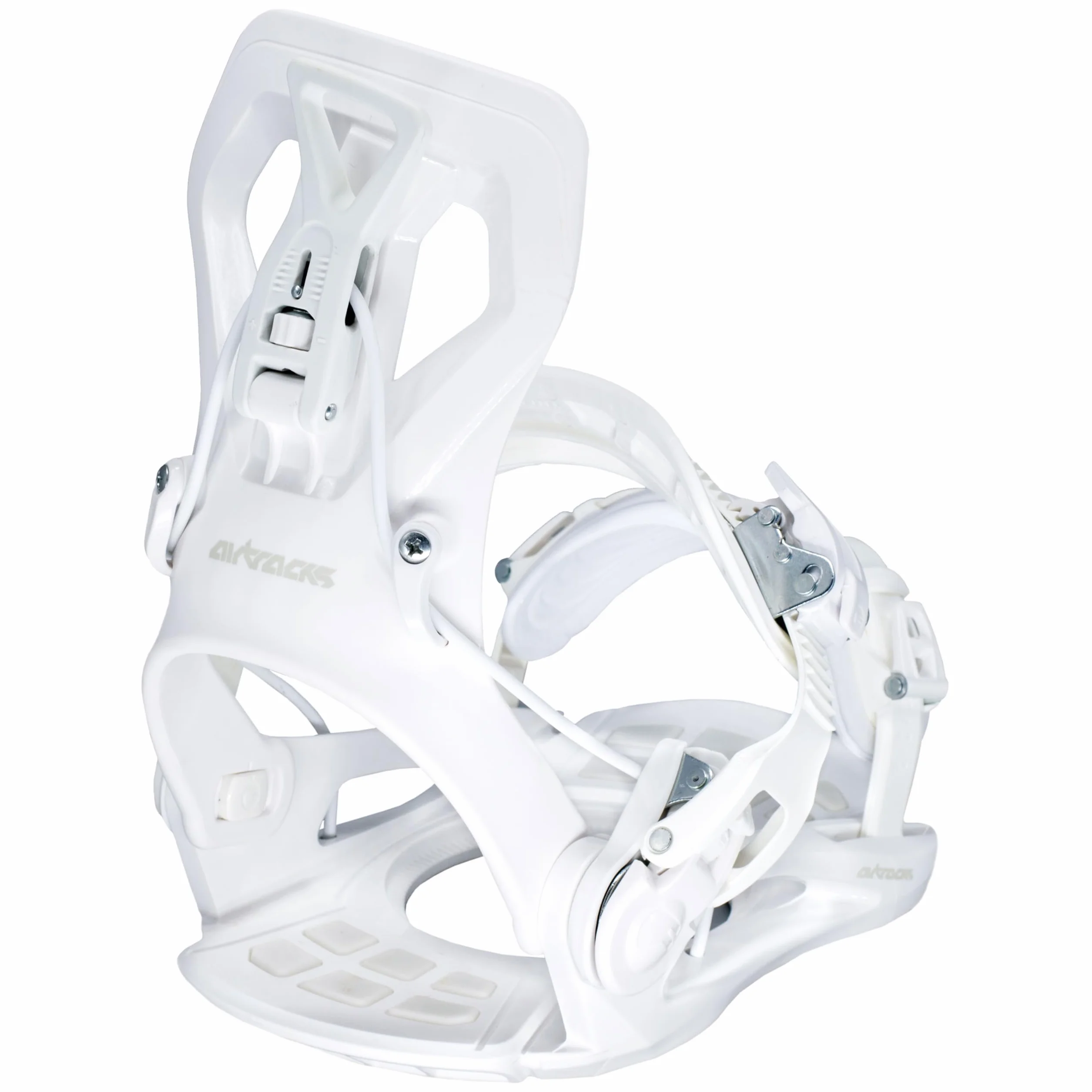 Airtracks Snowboard Set Tavola Polygonal Hybrid Rocker Donna + Attacchi Master W + Scarponi + Sacca Nuovi 138 144 148 154 cm