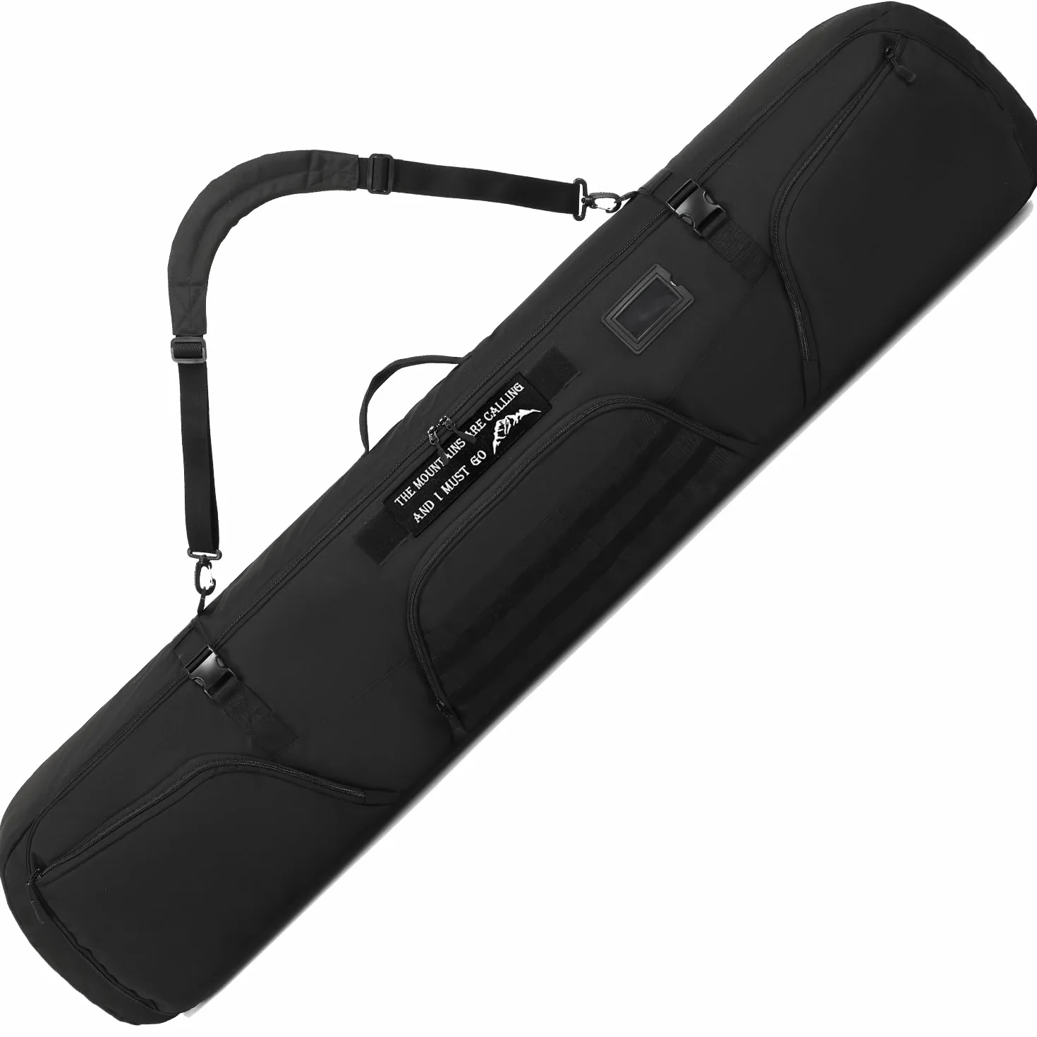 Borsa da viaggio per snowboard, 163 cm, imbottita, per scarponi da sci, attrezzatura da sci