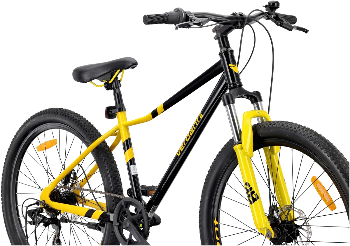 sun baby VERDANT CALIX Bicicletta da 26 pollici, mountain bike per adulti, bici da ciclismo 26" - ammortizzatore, freni a disco, cambio a 7/21 velocità