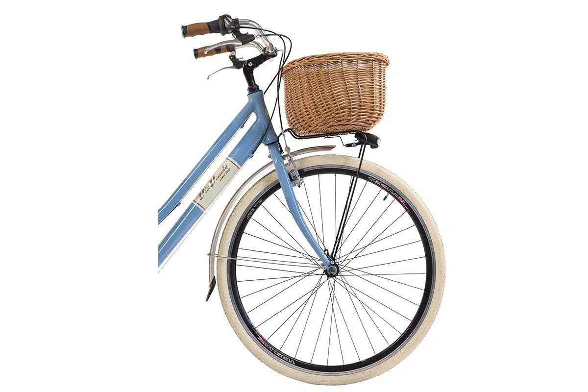Via Veneto by Canellini Bicicletta citybike city vintage retrò alluminio donna verde oliva