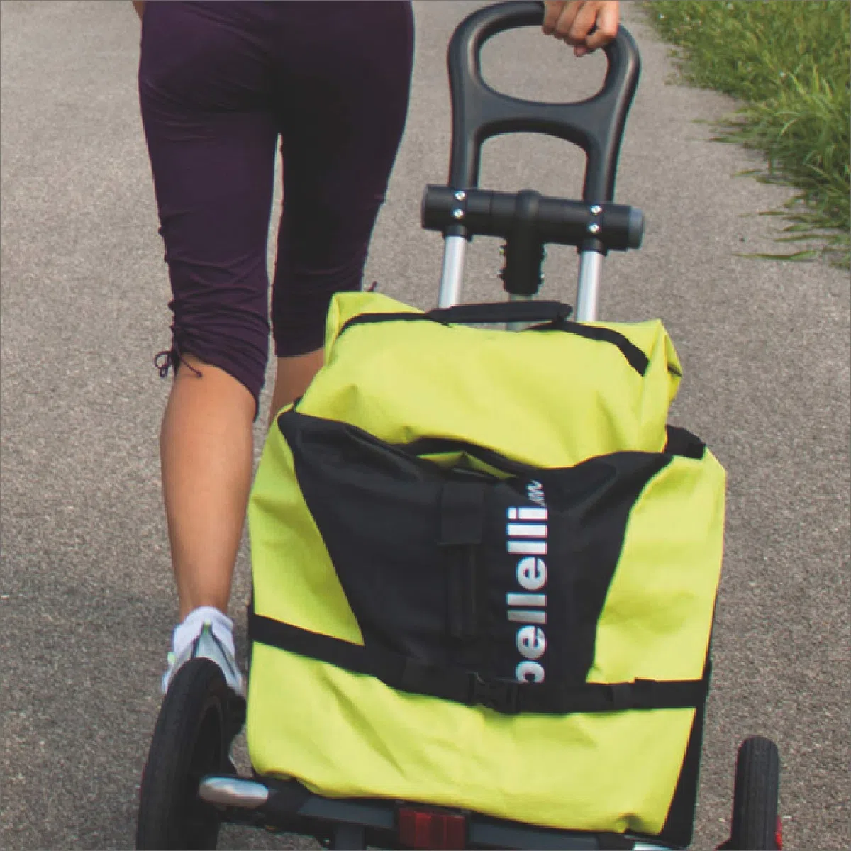 b bellelli B-Tourist - Bicycle Transport Trolley - Payload 25 kg - With Bag