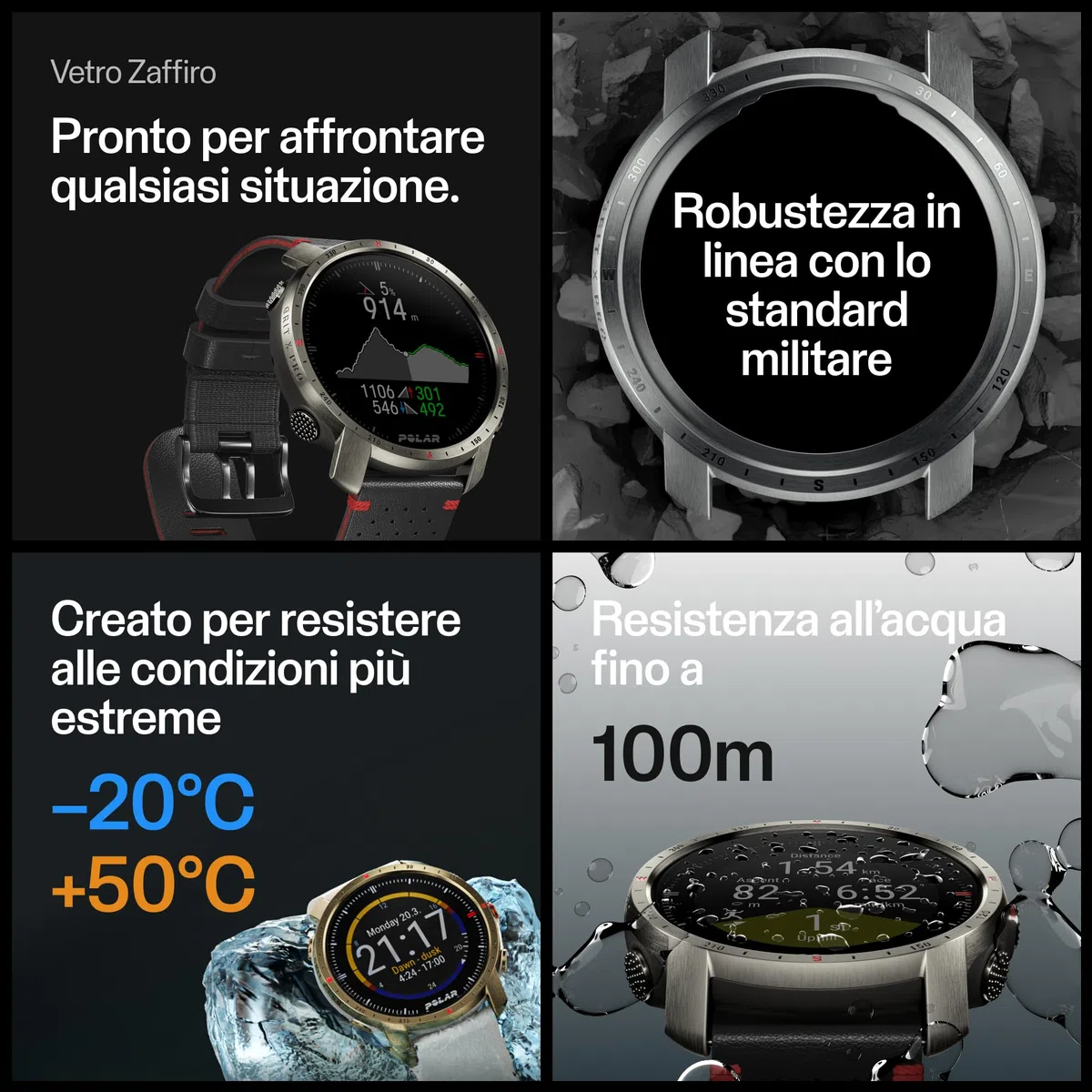 Polar Grit X PRO Titan Premium GPS