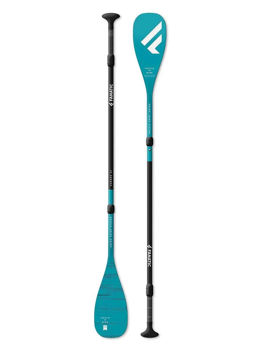 Fanatic Carbon 35 SUP Regolabile in 3 Pezzi Stand Up Paddle Boarding Paddle 1310 - per pacchi - Larghezza Lama - 7.25"/ 18,4 cm