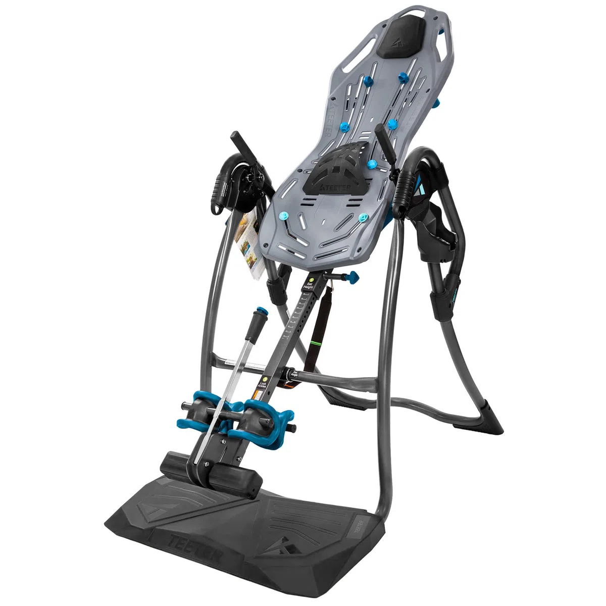 Caredy FitSpine LX9 - Tavolo a inversione modello 2019, chiusura per caviglia facile da raggiungere, kit per alleviare il dolore alla schiena, registrato dalla FDA