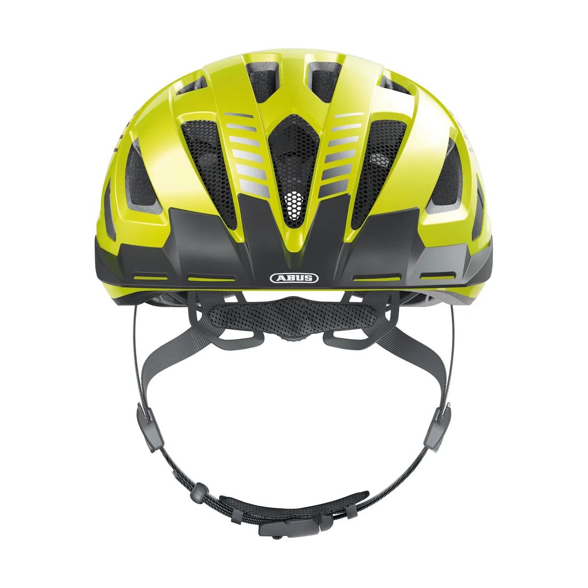 ABUS Urban-I 3.0 city helmet - casco da bici con luce posteriore, visiera e chiusura magnetica - per uomini e donne