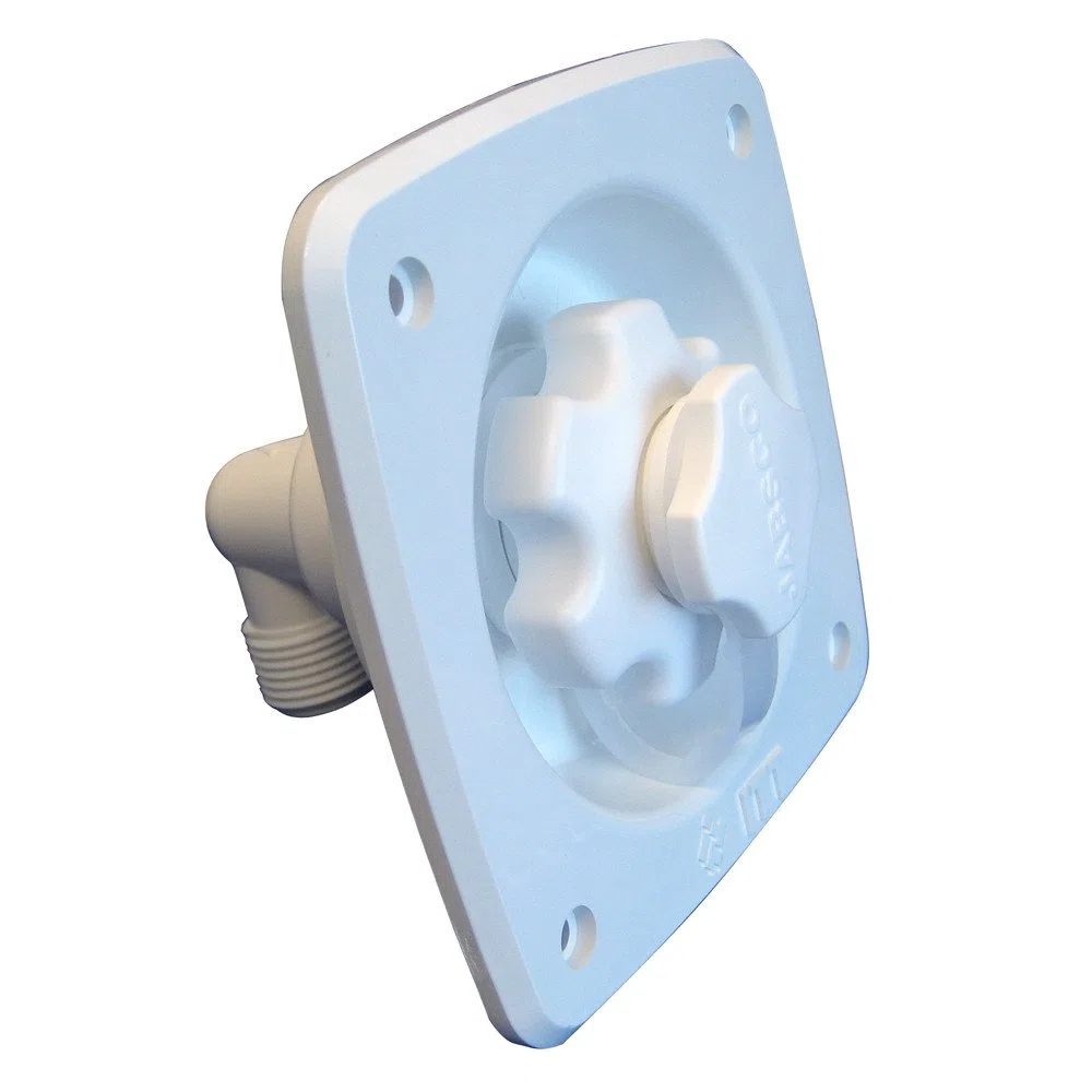Jabsco Regolatore di pressione dell'acqua a incasso 45psi - Bianco