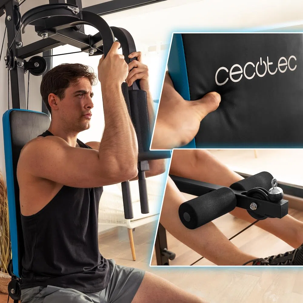 Cecotec Stazione Fitness per Allenamento Drumfit Homegym